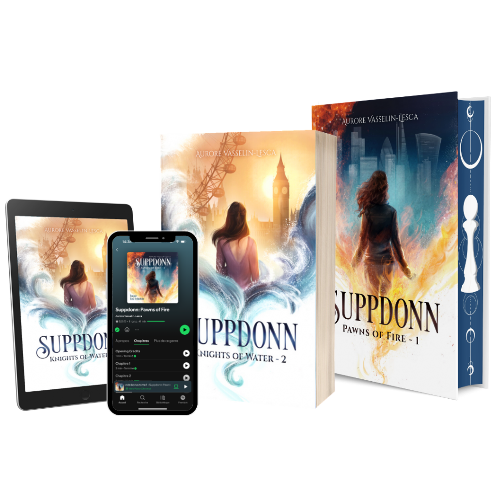 Mockup livres Suppdonn sous plusieurs formats